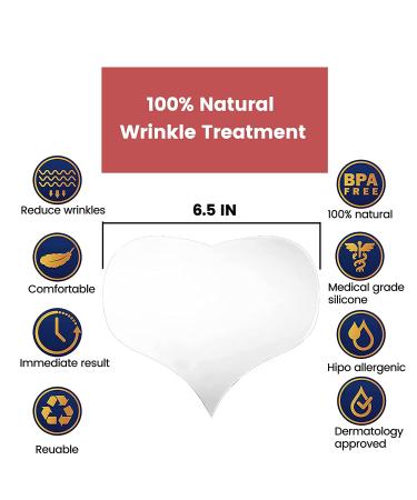 Chest Wrinkle Pads Set - Silicone Decollete & Neck Pads for Anti-Aging Treatment - Reusable Wrinkle Patches - Transparent - 3 Pack - Buy Online on GoSupps.com