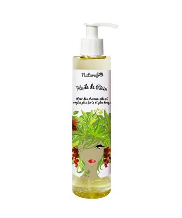 Naturafro - Castor oil for hair, eyelashes and nails - 250 ml
