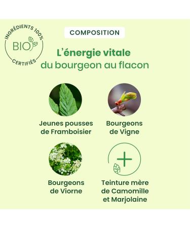 HERBALGEM Feminagem BIO Complexe de Gemmoth rapie Concentr e Favorise le confort menstruel 30 ML Confort Intime - Buy Online on GoSupps.com