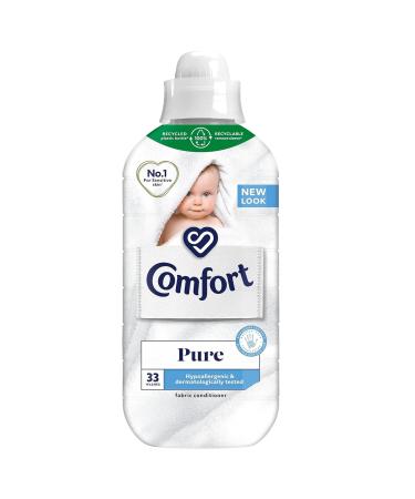 Comfort Pure Fabric Conditioner Hypoallergenic and Dermatologically Tested 990ml (33 Washes)