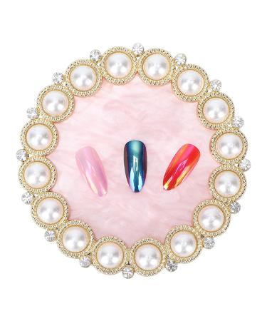 Premium Nail Art Pallets & Display Boards with Golden Edge - Ideal for Home Use & Nail Art Enthusiasts - Buy Online on GoSupps.com