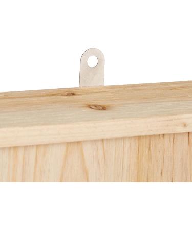 XL Bat Box Nesting Habitat | Solid Wood Garden Animal Shelter 55x35x7.5cm | Natural Untreated Wood - 10028879 - Buy Online on GoSupps.com