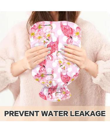 Shop Naanle Hawaii Flower Flamingo Hot Water Bottle - 2L Large for Warm & Cold Therapy | Pain Relief & Bed Warmer | International Shipping - Buy Online on GoSupps.com