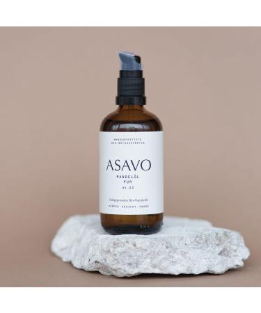 Pure Organic Almond Oil Massage Oil Cold-Pressed Body Oil for Skin & Baby Care 100 ml with Pump Dispenser - Buy Online on GoSupps.com