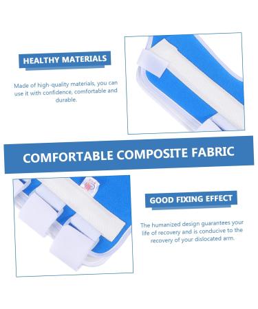 FRCOLOR Humerus Fixation Strap - Support Belt for Shoulder Rehabilitation | 36x15x2cm Blue - Medical Joint Tape & Steel Plate for Humeral Shaft Stability - Buy Online on GoSupps.com
