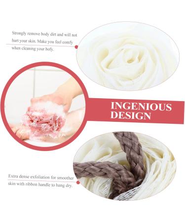 Buy Hemoton 2 Pcs Rose Bath Flower Scrubber - Exfoliating Bath Sponge & Loofah for Luxurious Shower Experience | International Shipping Available - Buy Online on GoSupps.com