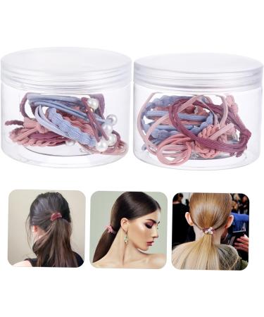 Beavorty 4 Boxes hair tie Christmas Hair Band pearl ponytail holder rubber hair band hair rope ties Christmas Ponytail Holder kids scrunchies Hair Scrunchies fabric beaded Lace up child - Buy Online on GoSupps.com