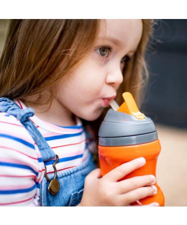 Tommee Tippee Insulated Straw Toddler Tumbler Cup - Orange - 1pk for 12+ Months - Buy Online on GoSupps.com