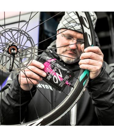 Muc-Off No Puncture Hassle Tubeless Sealant Kit - Advanced Bicycle Tyre Sealant with UV Tracer Dye - Seals Tears & Holes Up to 6mm - Buy Online on GoSupps.com