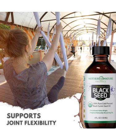 USDA Organic Certified Premium Black Cumin Seed Oil  Darkest Highest TQ Content 1.08 Percent  Nigella Sativa  Undiluted  Cold Pressed  No Solvents  Certified Vegan  Non-GMO (4 Ounce) - Buy Online on GoSupps.com