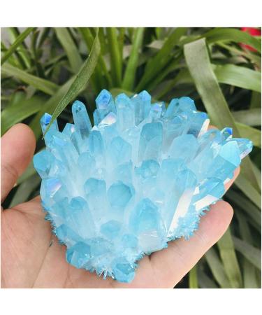Natural Crystal Rough Natural Crystal Cluster White Specimen Ore Quartz Reiki Stone Raw Crystal Home Decor 300-400g - Buy Online on GoSupps.com