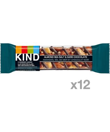 KIND Bars Dark Chocolate Nuts & Sea Salt Gluten Free Low Sugar 40 Grams 12 Count & Healthy Grains Bars Vanilla Blueberry Gluten Free 35 Grams 5 Count - Buy Online on GoSupps.com