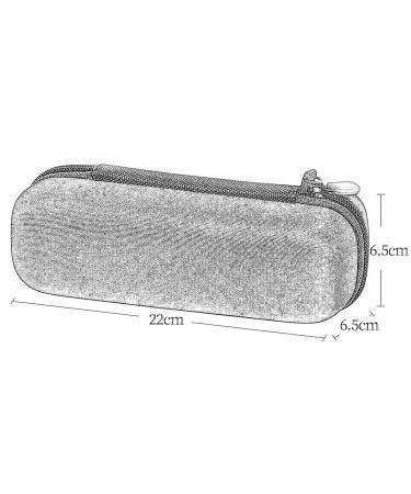 Portable Pink PU Leather Toothbrush Holder with Mesh Pocket for Accessories Storage - Ideal for Travel & Organization - Buy Online on GoSupps.com