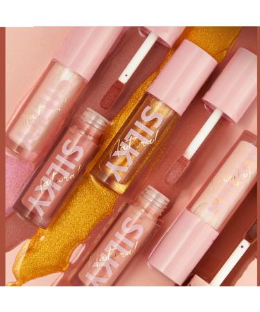 MAEPEOR Shimmer Glossy Lipgloss Set - 8PCS Non-Sticky Moisturizing Liquid Lipstick - Buy Online on GoSupps.com