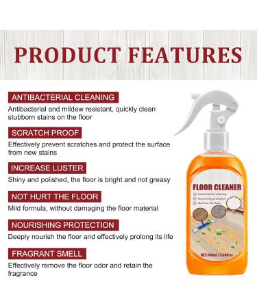 Tile Spray Cleaner Household Floor Cleaner Powerful Stain Removal Floor Cleaner Natural Wood Floor Stain Cleaner Multi-Purpose Floor Cleaner for Wood and Tile Floors - Buy Online on GoSupps.com