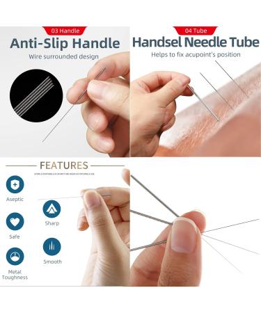 100pcs ZHONGYAN TAIHE Sterile Disposable Needles - Beauty Massage Sterilization & Pain Relief (0.25*30mm) - International Shipping - Buy Online on GoSupps.com