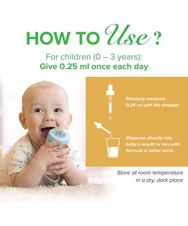 KidzVita - Vegan Vitamin D3 Drops 400IU - 3.6 ML 90 Servings 400 IU - Buy Online on GoSupps.com