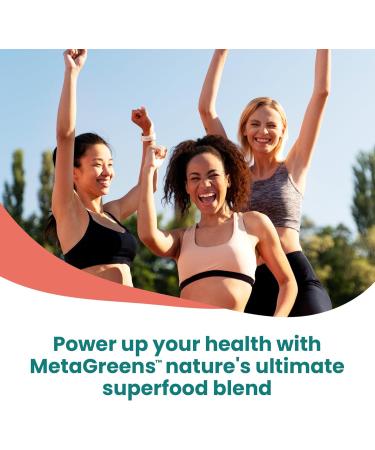 Univera Metagreens Green Superfoods Blend Powder Smoothie Mix with Organic Spirulina Vital Antioxidants Alkalize Detoxify Vegan Non-GMO 30-Day Supply. - Buy Online on GoSupps.com