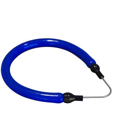 Spearit Ultra Premium Blue 5/8in(16mm) OD. 1/16in(1.5mm) ID Speargun Band with Stainless Steel V Wishbone and Primeline Rubber(Select Size) 18 Inches (46cm)