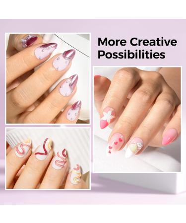 TOMICCA 3D Nail Art Gel 15g Multifunctional Nail Glue Sculpting Gel Rhinestone Glue for Nail Charms DIY Nail Design - Buy Online on GoSupps.com