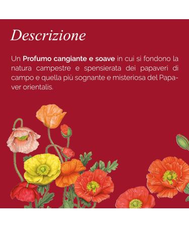 L'Erbolario Sweet Poppy - Notes Of Mandarin Orange Red Poppy And Amber - Floral Fragrance For Women - Evanescent Sweet Scent - Evokes Romance And Mystery - Long Lasting - 1.6 Oz EDP Spray Sweet Poppy 1.6 Ounce (Pack of 1) - Buy Online on GoSupps.com