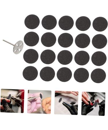 FRCOLOR 3 Sets Nail Polishing Sheets Sanding Discs Manicure Sandpaper Disc Stainless Steel Disc Nail Painting Tools Pro Tools Dead Skin Removing Tools Stone Exfoliating Nail Drill - Buy Online on GoSupps.com