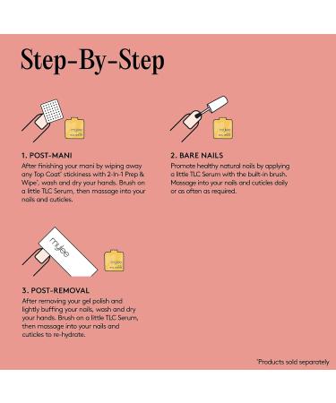 Mylee TLC Nail Serum 15ml Nail Repair Treatment Stronger Longer & Healthy Cuticles Fresh Watermelon Scent Contains Vitamins & Sweet Almond Oil - Buy Online on GoSupps.com