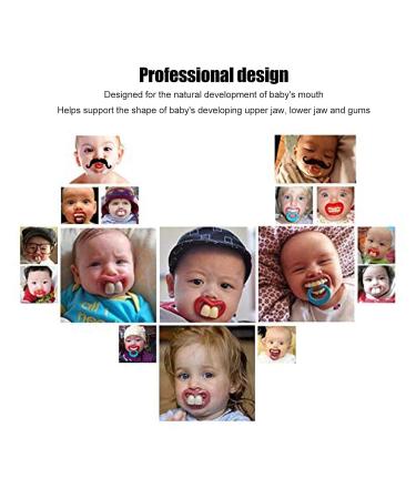 Buy Funny Baby Pacifier - Night Pacifier with Orthodontic Silicone Design & Cute Rabbit Motif | Safe for Toddlers - International Shipping - Buy Online on GoSupps.com