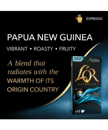 L'Or Caf Aluminum Capsules Papua Intensity 7 - X10 - 10 capsules - Buy Online on GoSupps.com