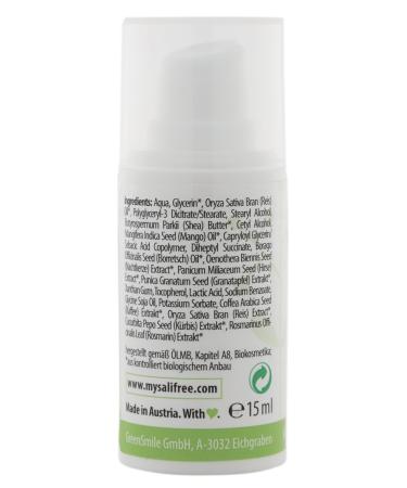 Buy MySalifree Organic Eye Balm - Intense Anti-Wrinkle Cream for Sensitive Skin | Pomegranate & Night Candle | 100% Certified Biocosmetics Vegan & Organic - International Shipping Available - Buy Online on GoSupps.com