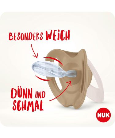 NUK Star Baby Pacifier Set | BPA-Free Silicone | Day & Night Luminous Effect | 0-6 Months | Blue Koala - 2 Pieces - Buy Online on GoSupps.com