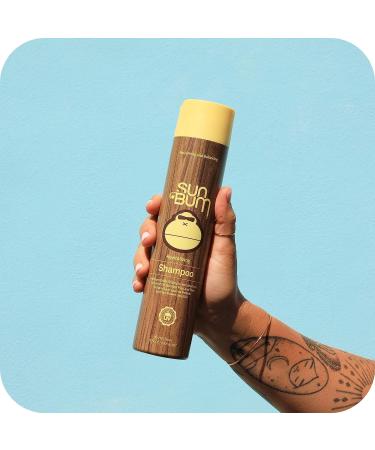 Sun Bum Revitalizing Shampoo & Conditioner - Vegan Cruelty-Free Hydrating Hair Care | 10 oz - Buy Online on GoSupps.com
