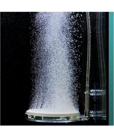 Boxtech aquarium air stone aquarium nano bubble stone kit with control valve quiet super-high CO2 diffuser for dissolved oxygen leaves super tiny bubbles for aquarium and hydroponic (100mm) - Buy Online on GoSupps.com