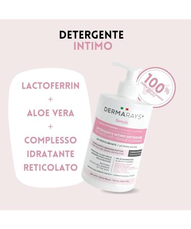 Dermaray Sensis Hydrating Intimate Cleanser 500ml | PH Balancing & Anti-Odor with Aloe Vera | International Shipping Available - Buy Online on GoSupps.com
