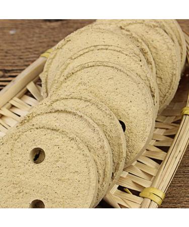 Buy Ifundom Moxa Cake & Sticks - 10 Pieces | Chinese Moxibustion Pads for Yin Yang Fengshui & Wellness - Buy Online on GoSupps.com