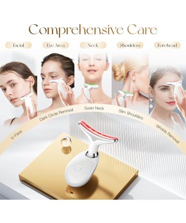 ANLAN Face Massager: Anti-Wrinkle Device with 3 Modes for Skin Tightening & Neck Lifting - EMS Massage for Women - Buy Online on GoSupps.com