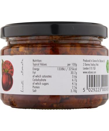 Odysea Sun-Dried Tomato Meze 230g Glass Jar - Pack of 1 - Buy Online on GoSupps.com
