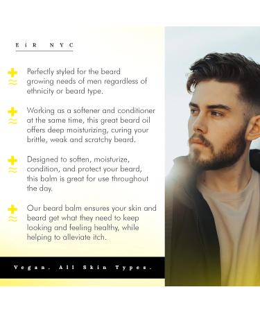 Buy Natural Beard Oil - Moisturizing & Conditioning Hair Balm for Men | Promote Hair Health with Argan & Jojoba Oil - 2 Oz - Buy Online on GoSupps.com