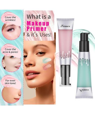 Power Grip Makeup Base Hydrating Makeup Base Rosa Basis Cosmetics Basis Long Lasting Moisturizing Gel Moisturizing Makeup Base Griffiges Makeup Base 2 Pack - Buy Online on GoSupps.com