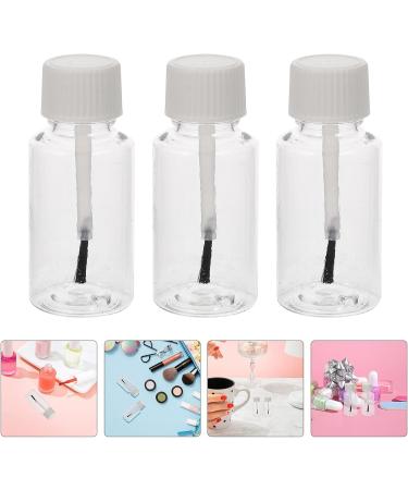 Lot de 20 Flacons Pinceaux Transparents en PET 20 Ml pour Vernis Ongles Huile Cuticules et Colle Rechargeables et tanches Mini Bouteilles Pratiques pour Nail Art et Voyage - Buy Online on GoSupps.com