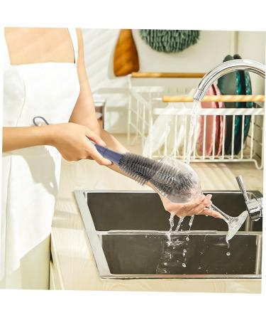 Solustre Bottle Cleaning Brush Set - Cup Scrubbing & Bottle Cleaner for Baby & Water Bottles - 1 Pack Blue - Buy Online on GoSupps.com