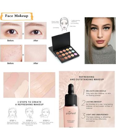 24 Pcs All-In-One Makeup Kit: Complete Gift Set with Eyeshadow, Blush, Lipstick, Concealer - Essential Pro Multi-purpose Beauty Bundle for Women | KIT003 - Buy Online on GoSupps.com