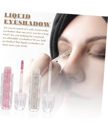 Didiseaon 2pcs Eyeshadow Long Make up Elastic Hair Ties Eye Makeup Lasting Highlight Cosmetic Plastic - Buy Online on GoSupps.com