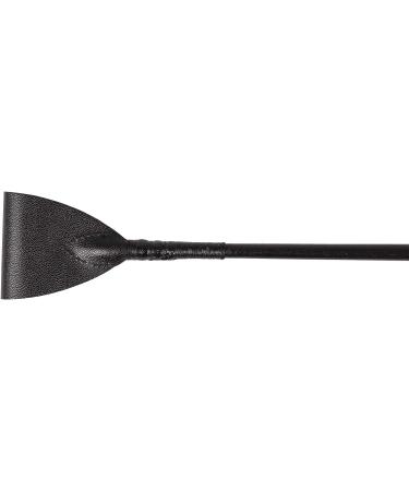 Huntley Equestrian 16 Inch Leather Jumping Bat Riding Crop - Black - Handcrafted in England - Buy Online on GoSupps.com