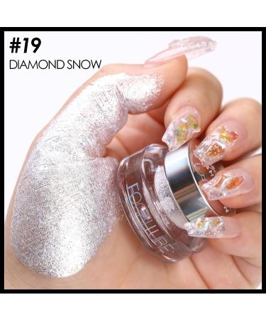 FOCALLURE Chameleon Cream Eyeshadow - Diamond Snow | Intense Color Shifting & Highly Pigmented Metallic Eye Shadow - Buy Online on GoSupps.com