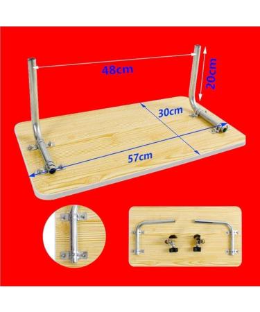 SilteD Wood Wheelchair Lap Tray Wheelchair Table Universal Trays Desk Fit for Manual Powered Or Electric Wheelchairs for Disabled Eating Rest - Buy Online on GoSupps.com