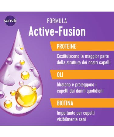 Sunsilk Liscio Perfetto 2-in-1 Shampoo & Conditioner with Argan Oil Silk Proteins & Biotin for Smooth Healthy Hair - 250ml - Buy Online on GoSupps.com