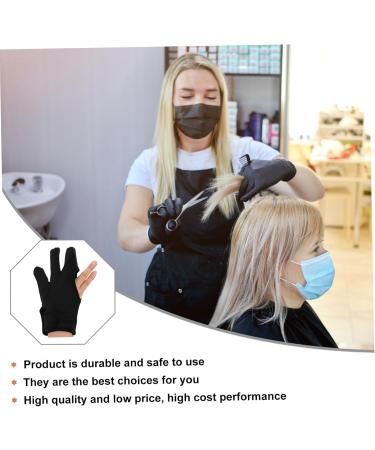 NOLITOY Curling Wand Gloves 3pcs Gloves Finger Barber Blocking Styling Shop for and Mitts Hair Wand Straightener Reusable - Buy Online on GoSupps.com