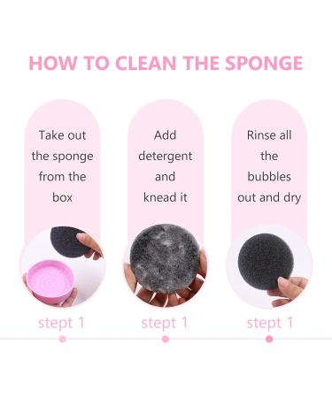 FRCOLOR 9 Pcs Makeup Brush Cleaning Box - Reusable Sponge & Cleaning Tools for Face Makeup | Assorted Colors - Premium Makeup Accessories - Buy Online on GoSupps.com