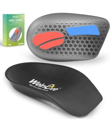 Plantar Fasciitis Inserts for Heel Pain - Welnove Gel Cushions with Arch Support | FSA/HSA Eligible - Heel Support for Women & Men (6.5-10 5-8 - Buy Online on GoSupps.com